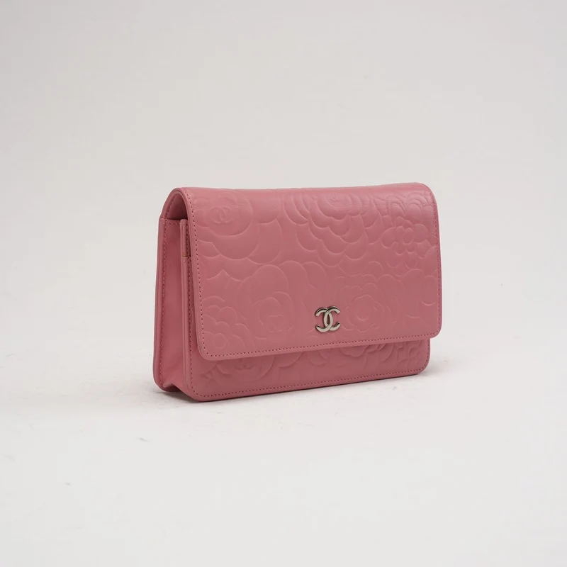Chanel Timeless Camellia Wallet On Chain (WOC) Lammrosa