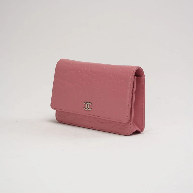 Chanel Timeless Camellia Wallet On Chain (WOC) Lammrosa
