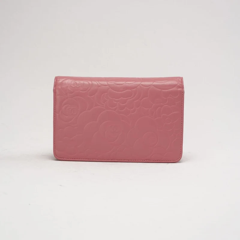 Chanel Timeless Camellia Wallet On Chain (WOC) Lammrosa