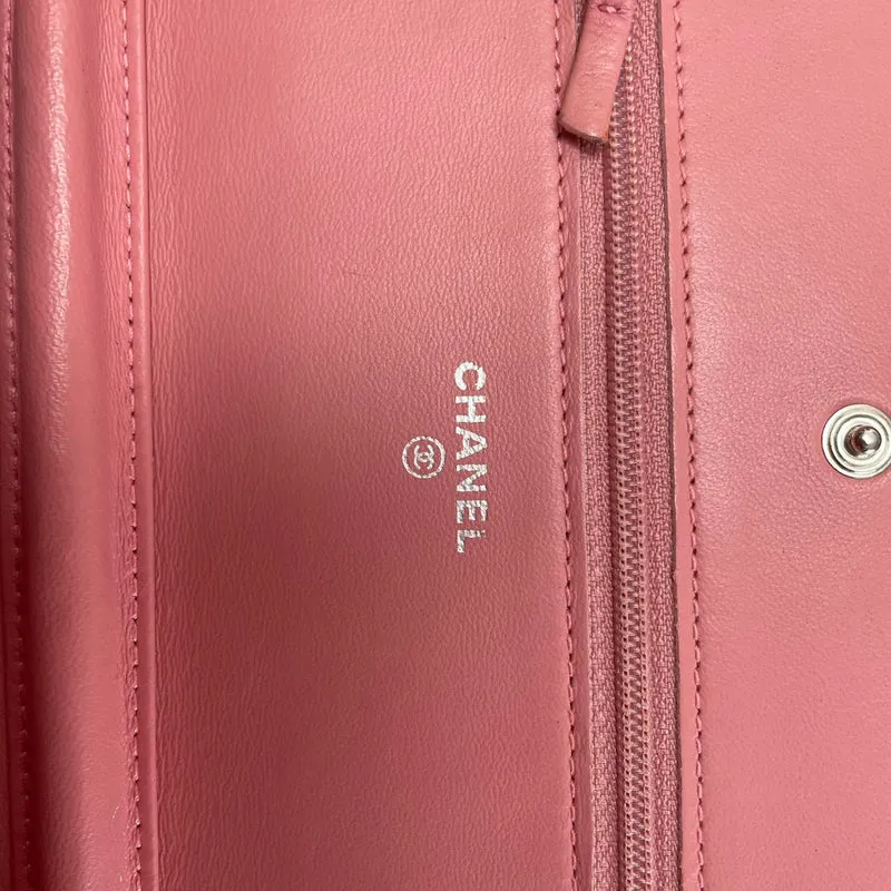 Chanel Timeless Camellia Wallet On Chain (WOC) Lammrosa