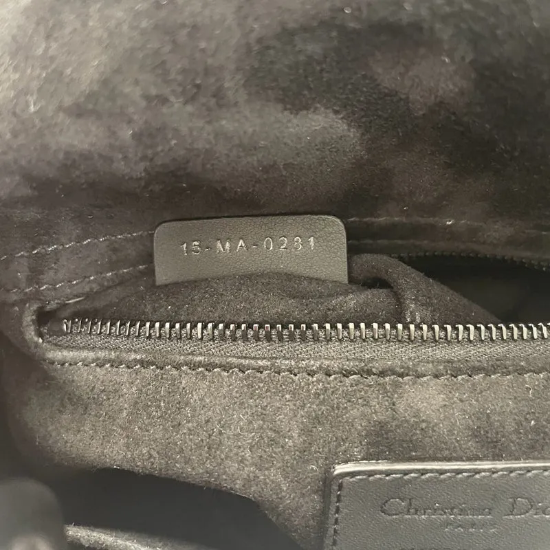 Christian Dior Lady Dior Kleine Matte Schwarze Tonale Tasche 2021