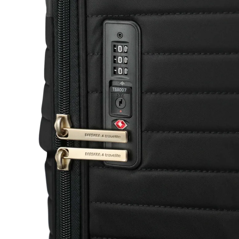 Travelite Barbara Stepp 4-Rollen-Trolley L 80 cm -black