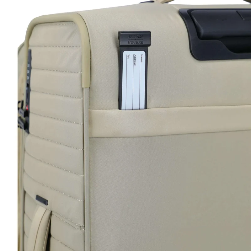 Travelite Barbara Stepp 4-Rollen-Trolley L 80 cm -satin nude