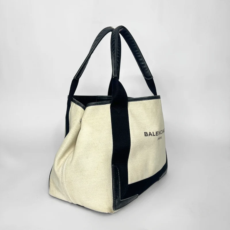 Balenciaga zwart / wit Shopper