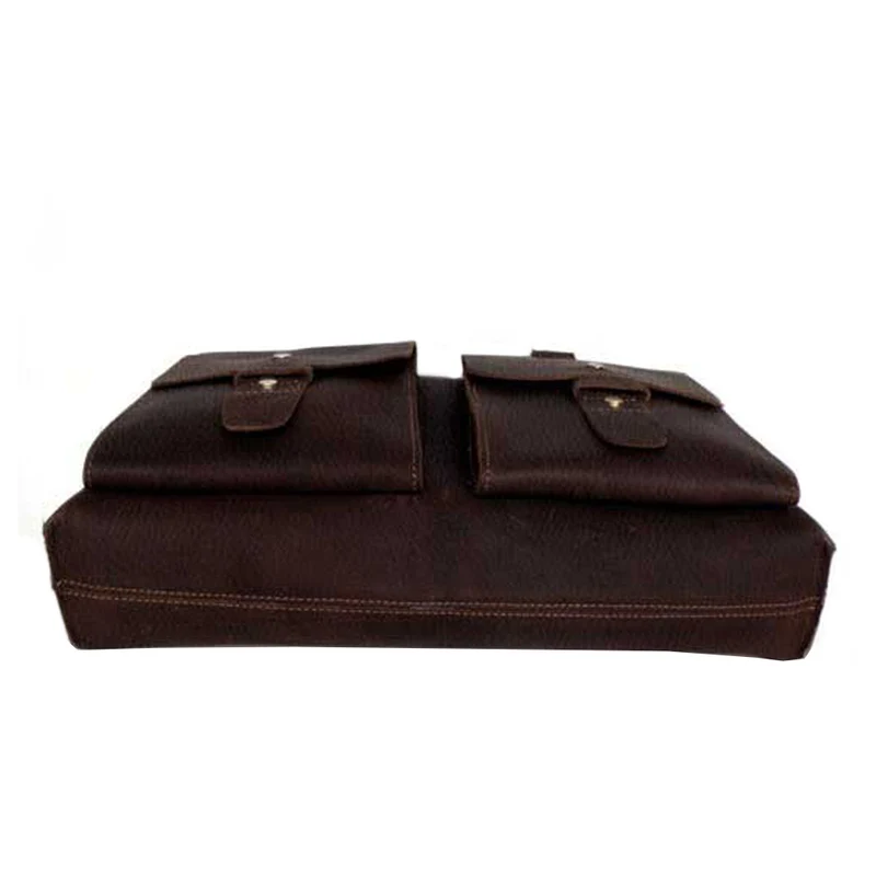 Robuste Umhängetasche Schultertasche 13,3 Zoll Laptop Leder