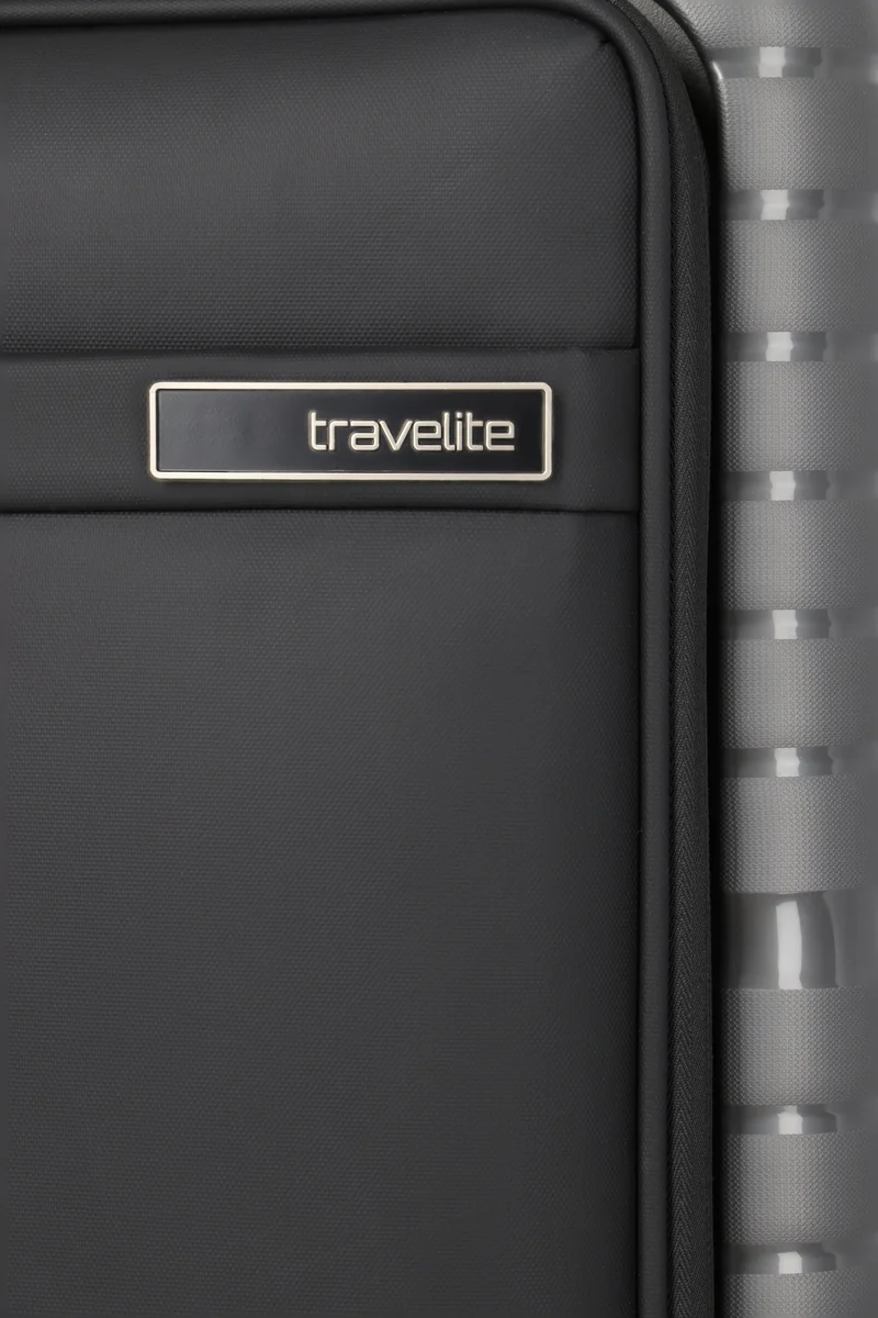Travelite TRIENT S mit Vortasche - Anthrazit, bei uns EXKLUSIV!