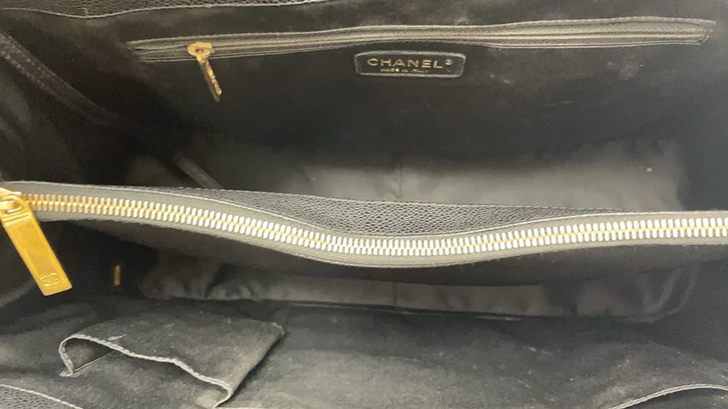 Chanel Grand Shopping Tote Schwarz GST Caviar 2014