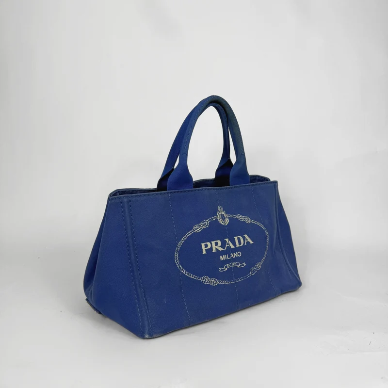 Prada Canapa Canvas Tragetasche
