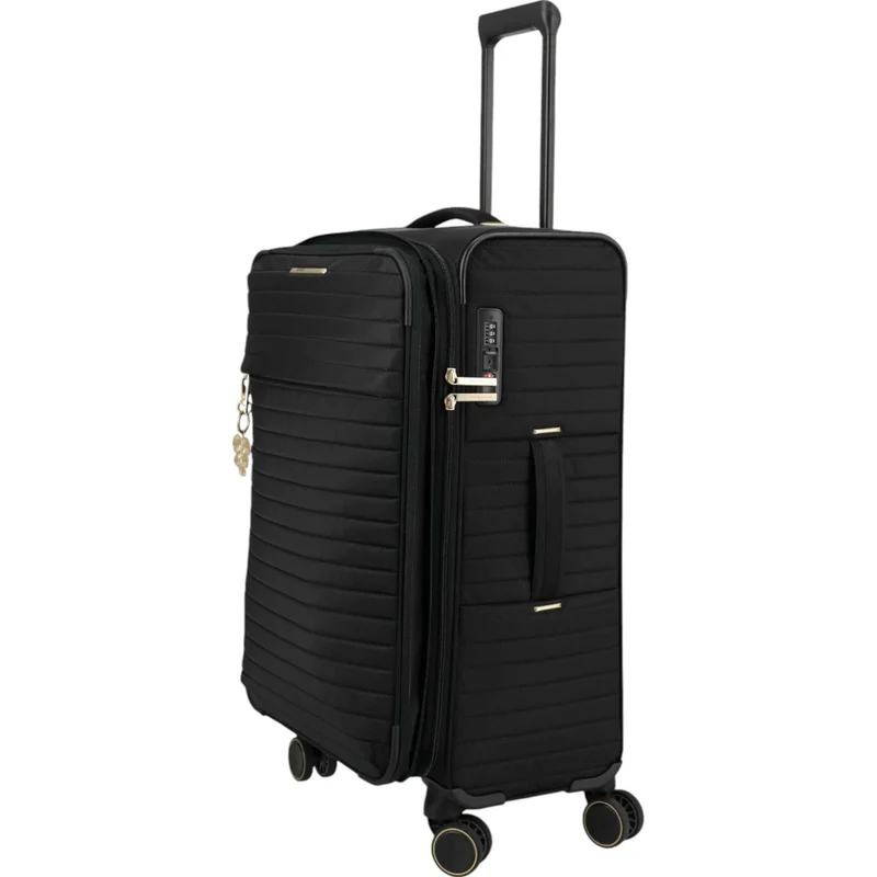 Travelite Barbara Stepp 4-Rollen-Trolley M erweiterbar 68 cm -black