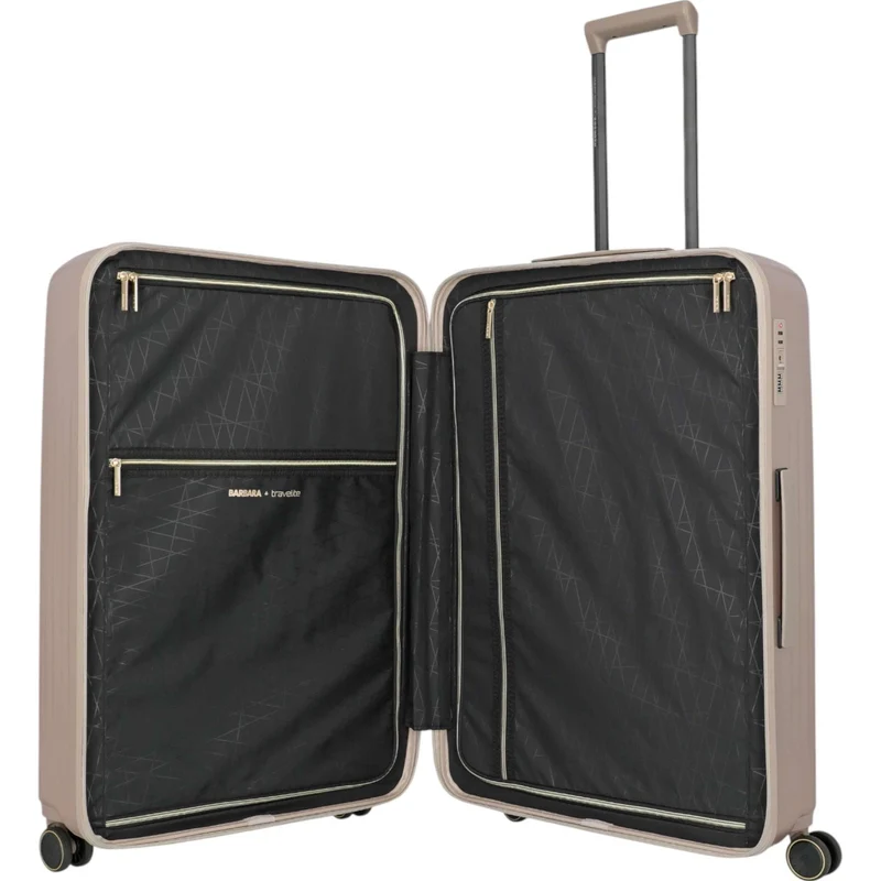 Travelite Barbara Novelty 4-Rollen-Trolley L 75 cm -satin nude