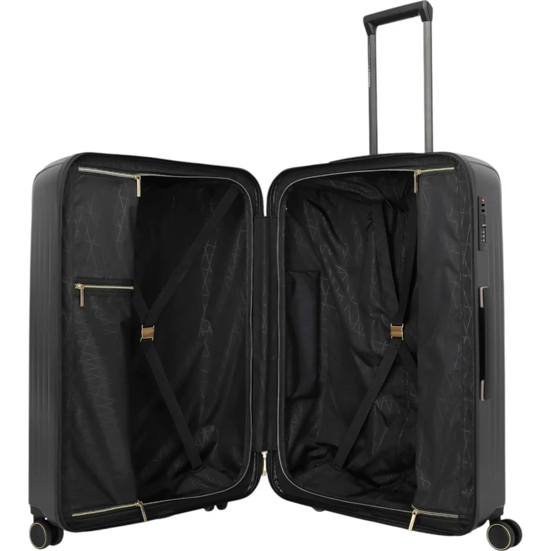 Travelite Barbara Novelty 4-Rollen-Trolley L 75 cm -black
