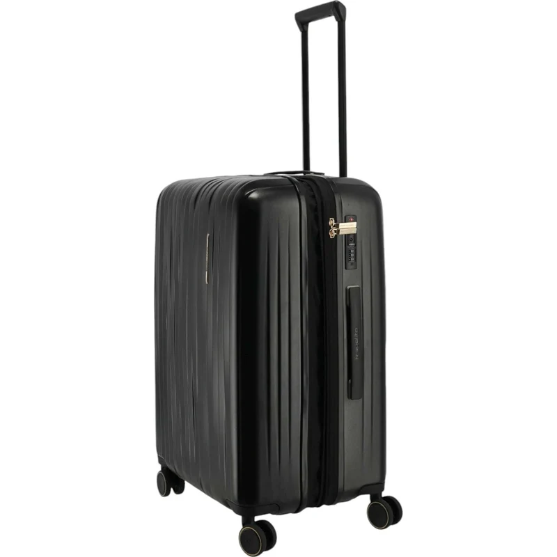 Travelite Barbara Novelty 4-Rollen-Trolley M erweiterbar 65 cm -black