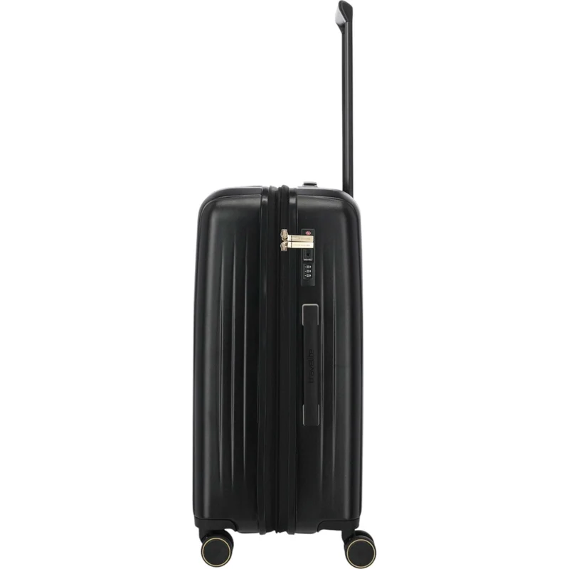 Travelite Barbara Novelty 4-Rollen-Trolley M erweiterbar 65 cm -black
