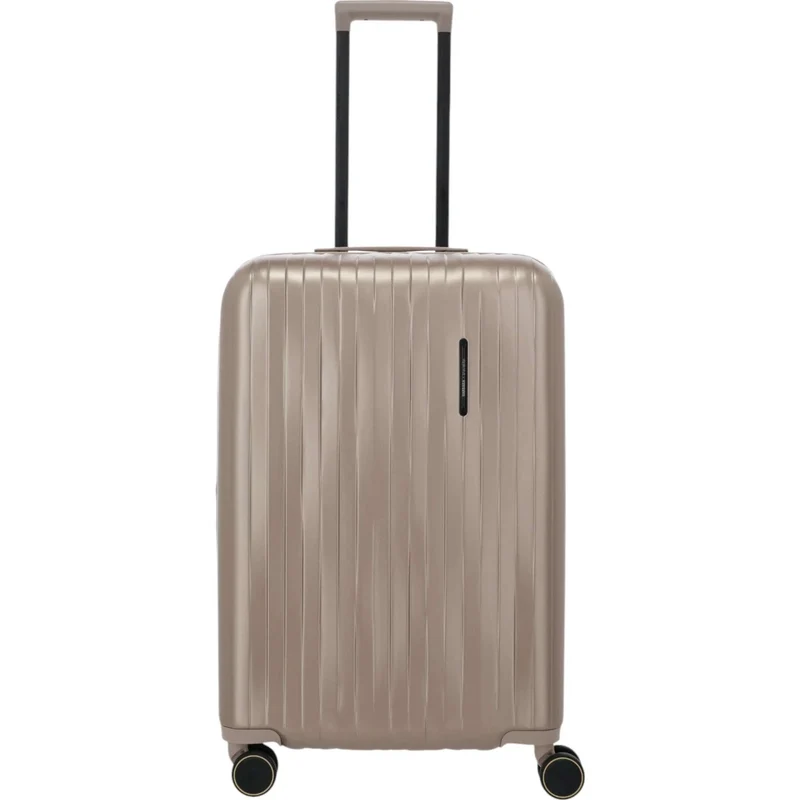 Travelite Barbara Novelty 4-Rollen-Trolley M erweiterbar 65 cm -satin nude
