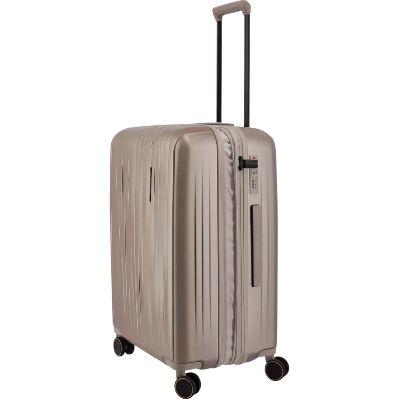 Travelite Barbara Novelty 4-Rollen-Trolley M erweiterbar 65 cm -satin nude