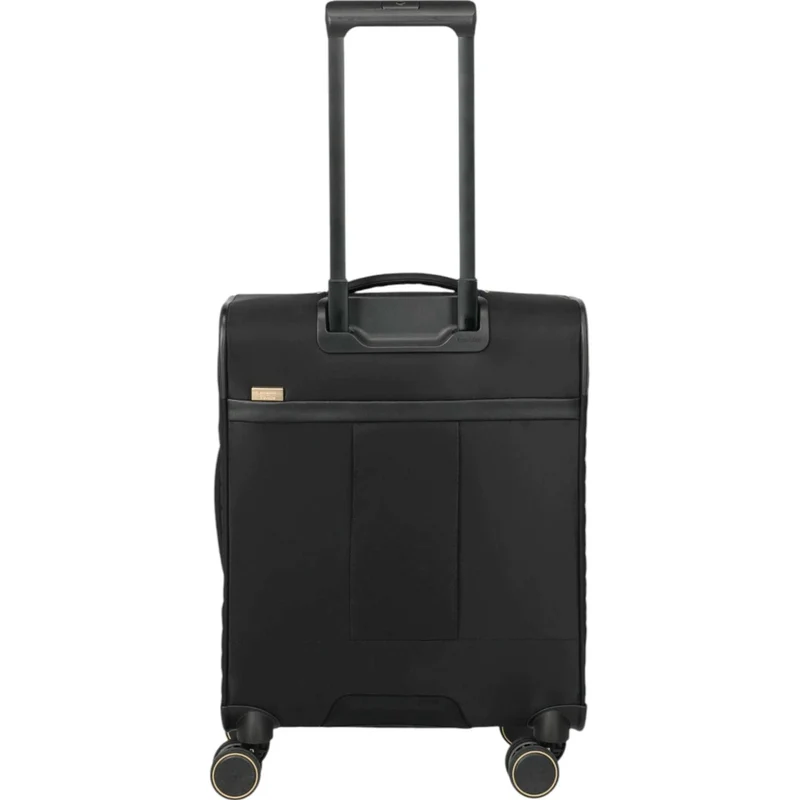 Travelite Barbara Stepp Kabinentrolley S erweiterbar 55 cm -black