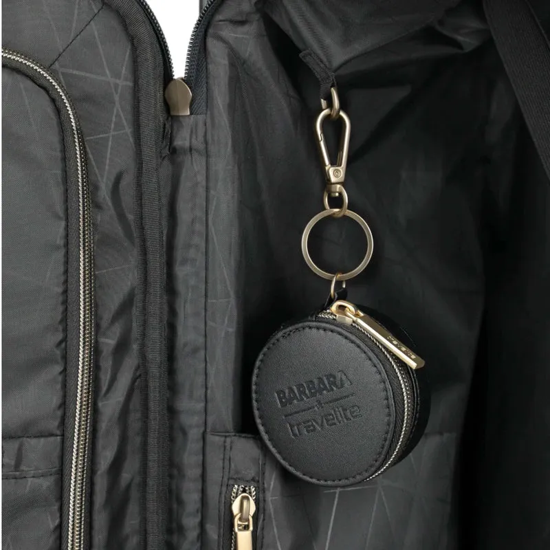 Travelite Barbara Stepp Kabinentrolley S erweiterbar 55 cm -black