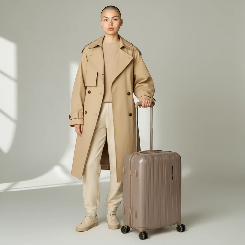 Travelite Barbara Novelty Bordtrolley S 55 cm -satin nude