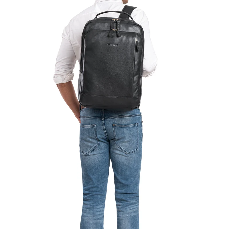 B-WARE "Beck" Business Rucksack Herren Leder