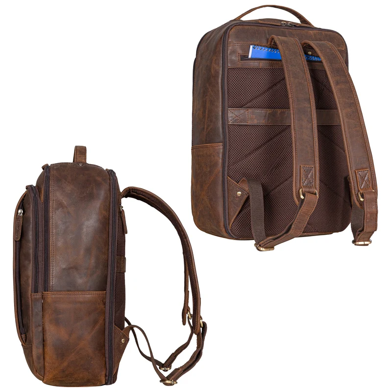 B-WARE "Beck" Business Rucksack Herren Leder