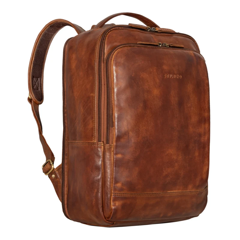 B-WARE "Beck" Business Rucksack Herren Leder