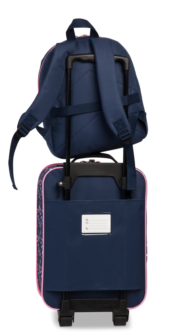 Fabrizio Kinderrucksack *dunkelblau/rosa Fabrizio