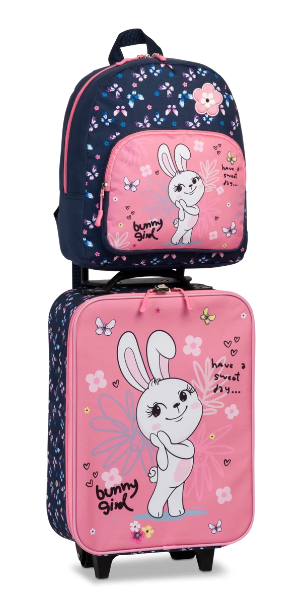 Fabrizio Kinderrucksack *dunkelblau/rosa Fabrizio