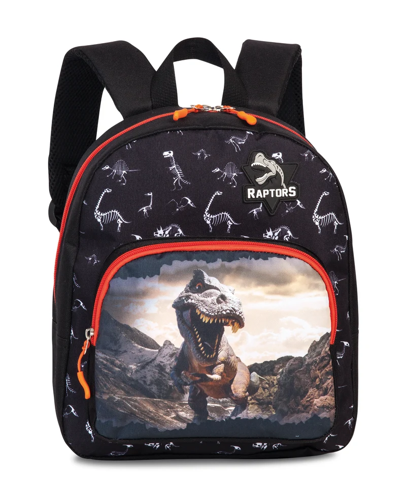 Fabrizio Kinderrucksack *schwarz/feuerrot Fabrizio