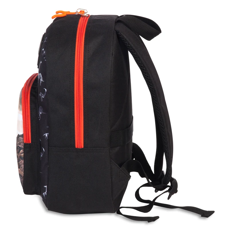 Fabrizio Kinderrucksack *schwarz/feuerrot Fabrizio