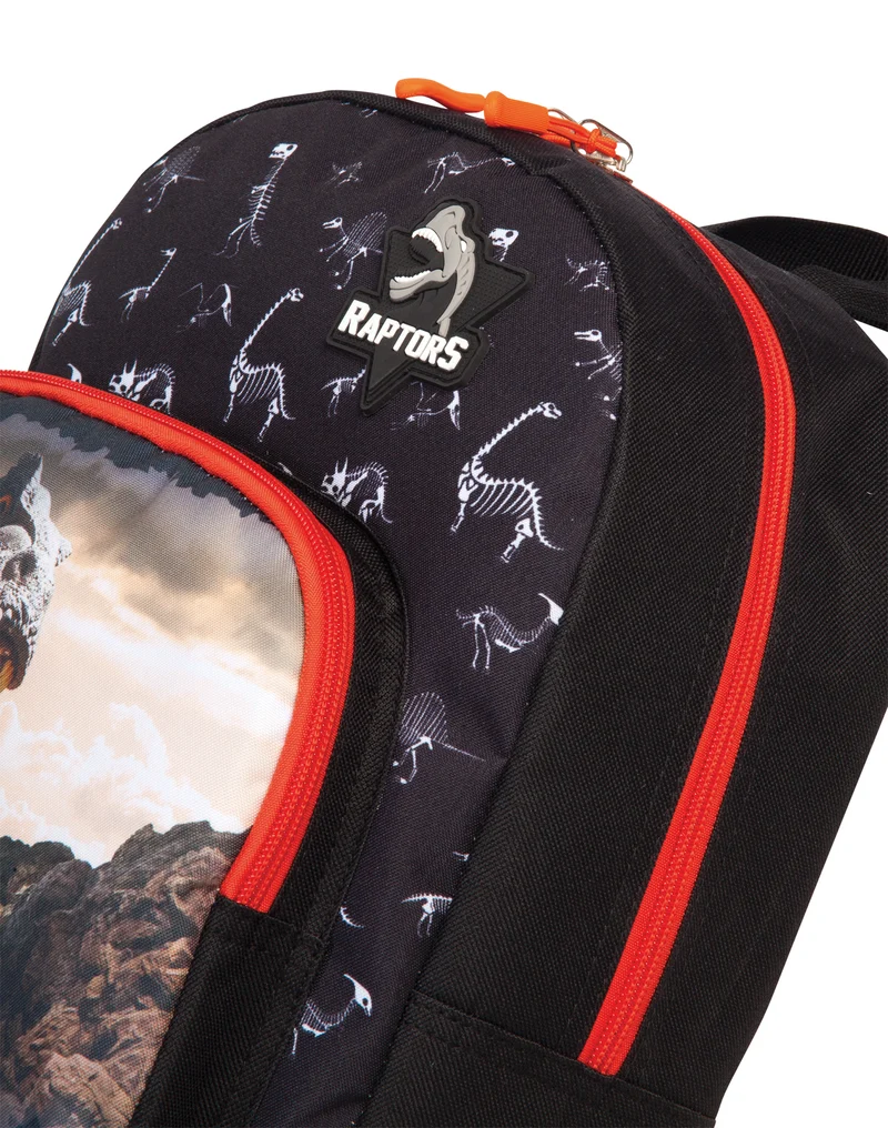 Fabrizio Kinderrucksack *schwarz/feuerrot Fabrizio