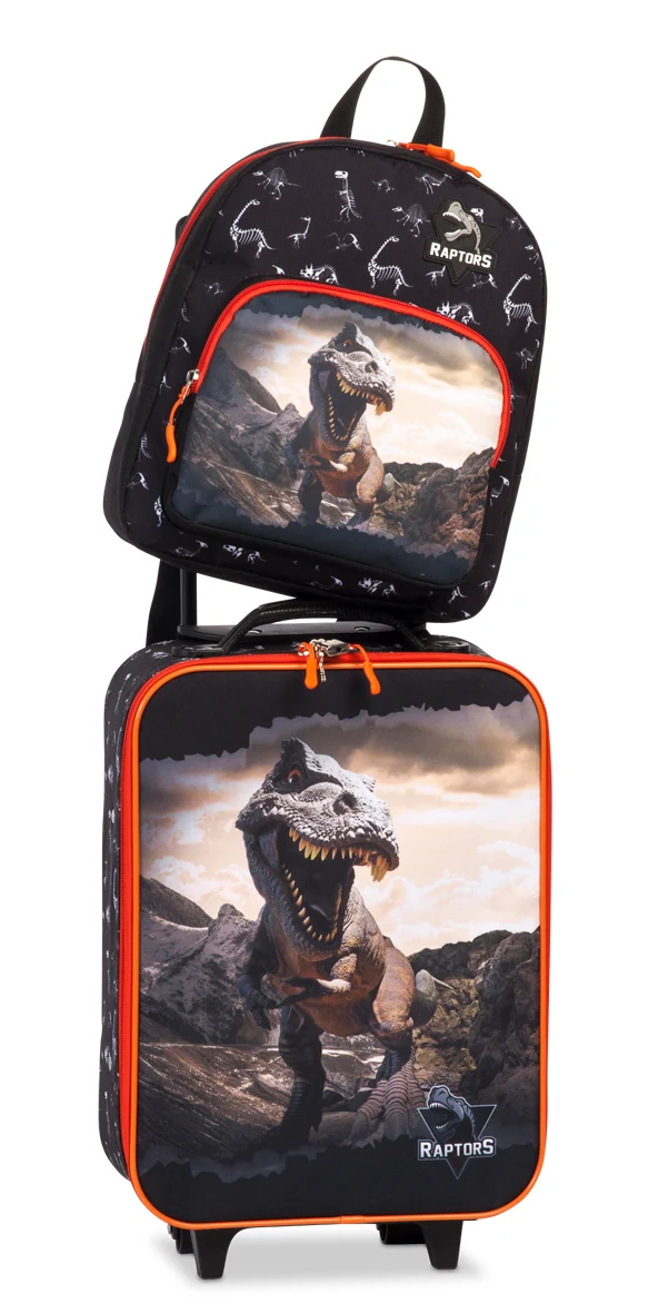 Fabrizio Kinderrucksack *schwarz/feuerrot Fabrizio
