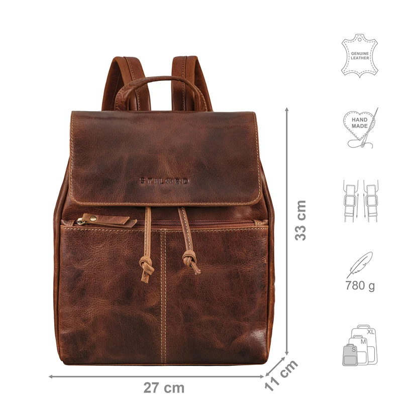B-WARE "Jette" Kleiner Damen Rucksack Elegant