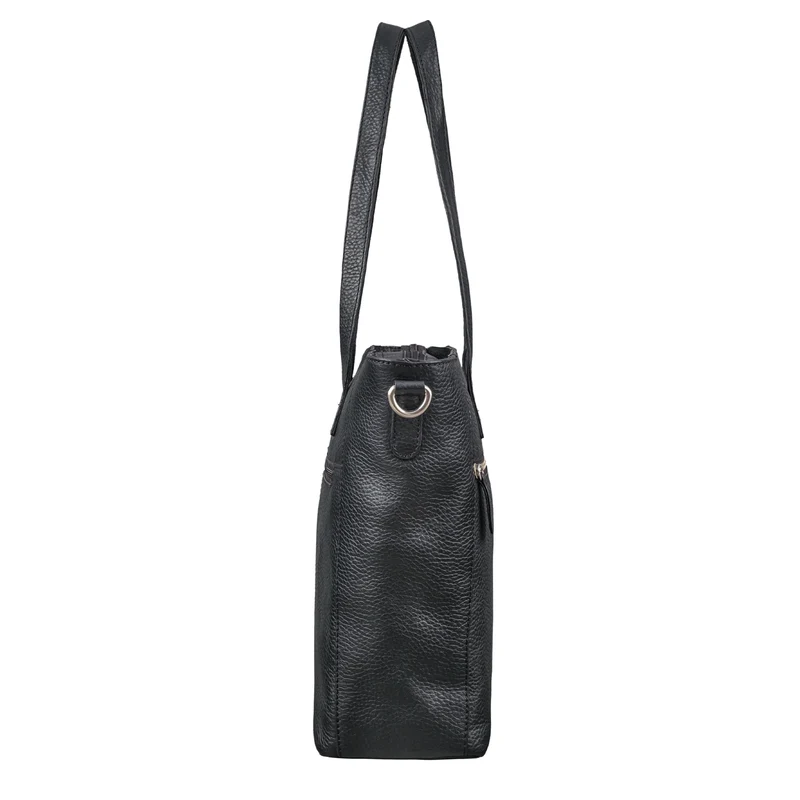 B-WARE "Nicole" 3-in-1 Shopper Leder Damen (Handtasche Umhängetasche Crossbody Bag)