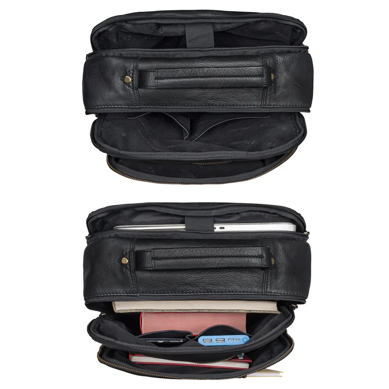 "Konrad" Leder Business Rucksack Herren und Damen