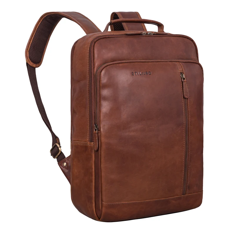 "Konrad" Leder Business Rucksack Herren und Damen