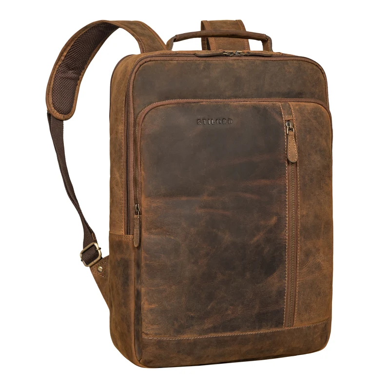 "Konrad" Leder Business Rucksack Herren und Damen