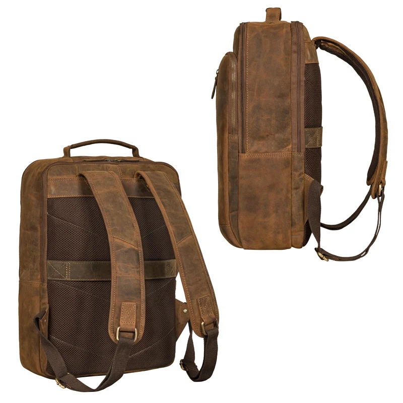 "Konrad" Leder Business Rucksack Herren und Damen