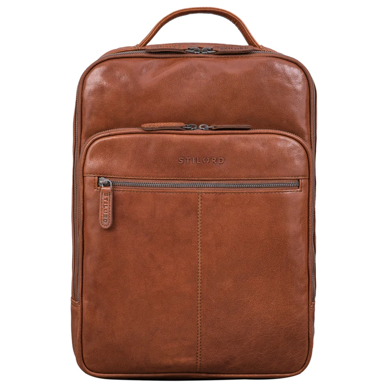 B-WARE "Pietro" Business Lederrucksack Groß