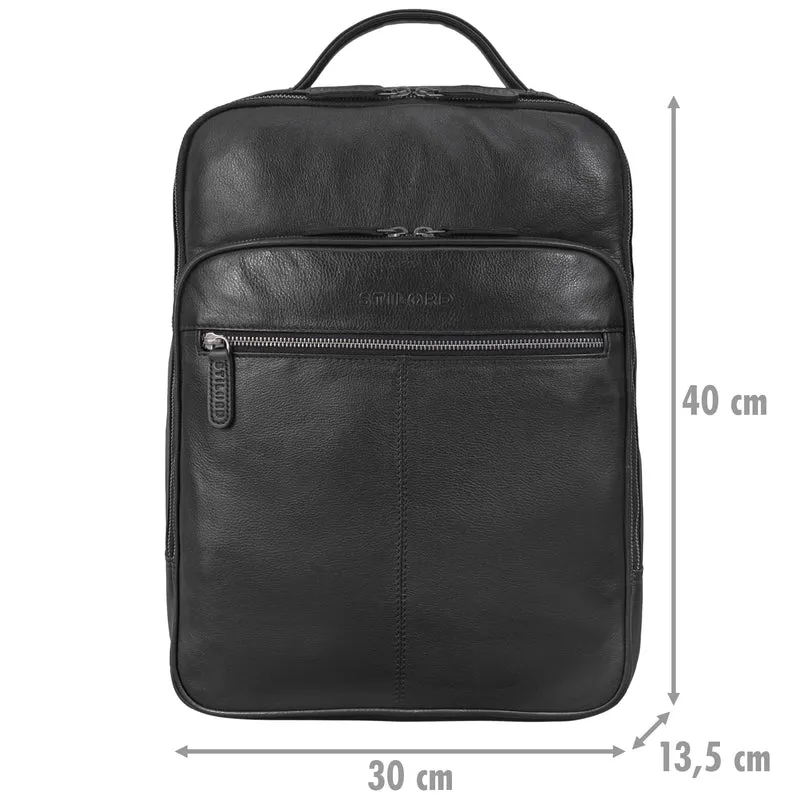 B-WARE "Pietro" Business Lederrucksack Groß