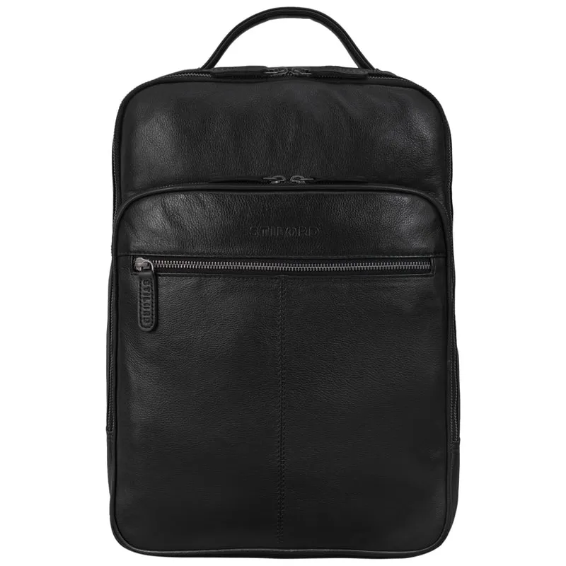 B-WARE "Pietro" Business Lederrucksack Groß