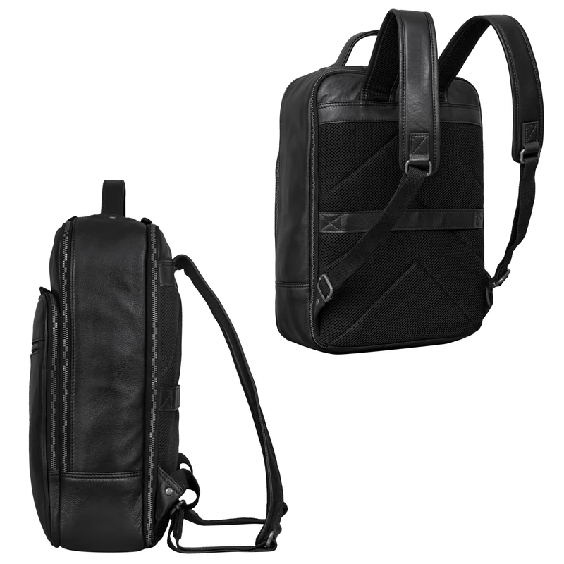 B-WARE "Pietro" Business Lederrucksack Groß