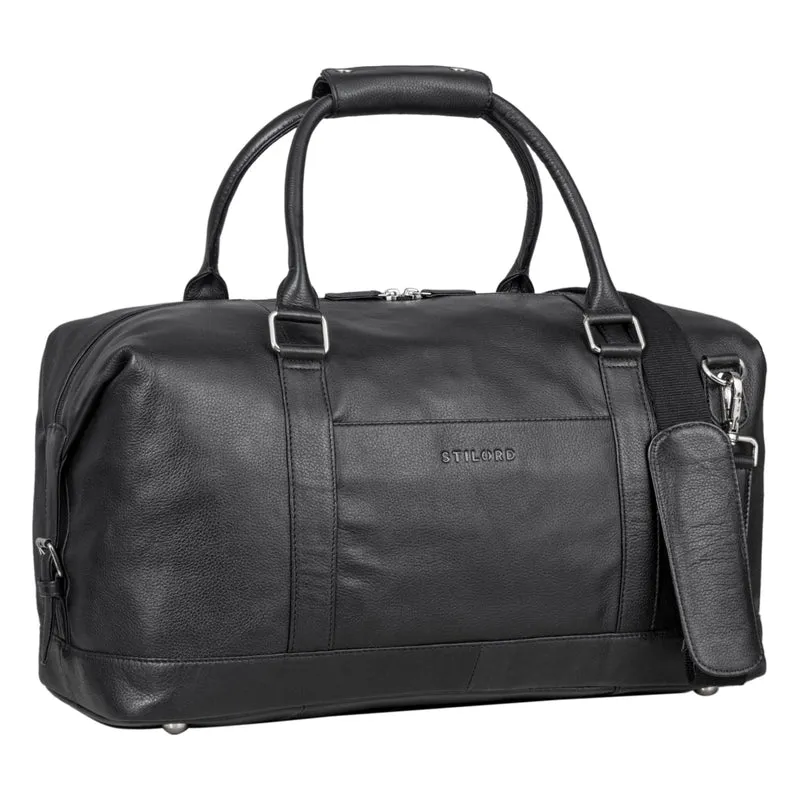 B-WARE "Viator" Leder Reisetasche Weekender im Großformat für Damen Herren