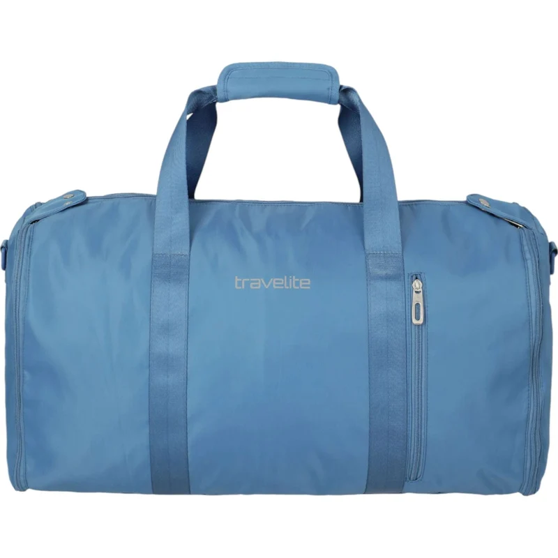 Travelite Basics Reisetasche mit integriertem Kleidersack 52 cm -denim