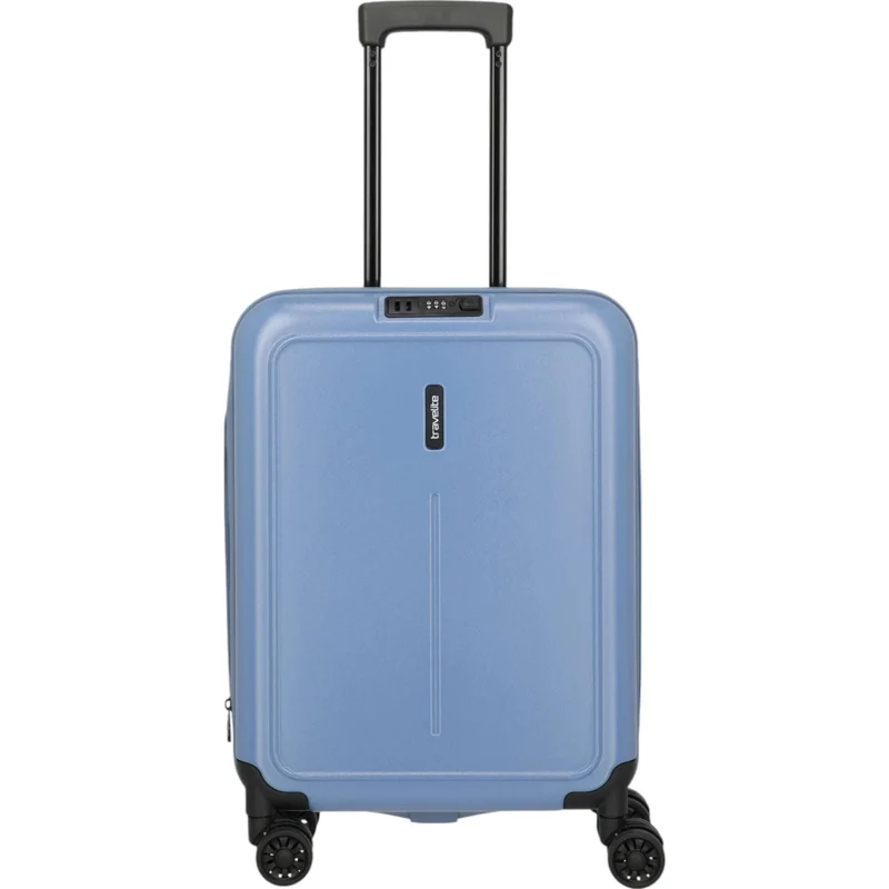 Travelite Basics faltbarer Bordtrolley 55 cm -denim