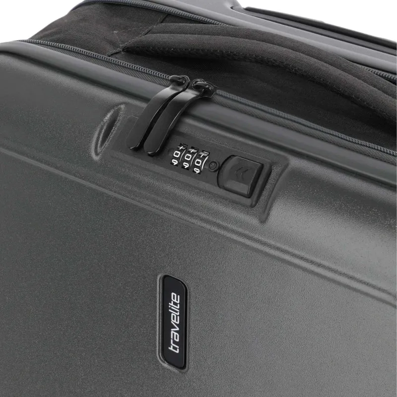 Travelite Basics faltbarer Bordtrolley 55 cm -anthrazit