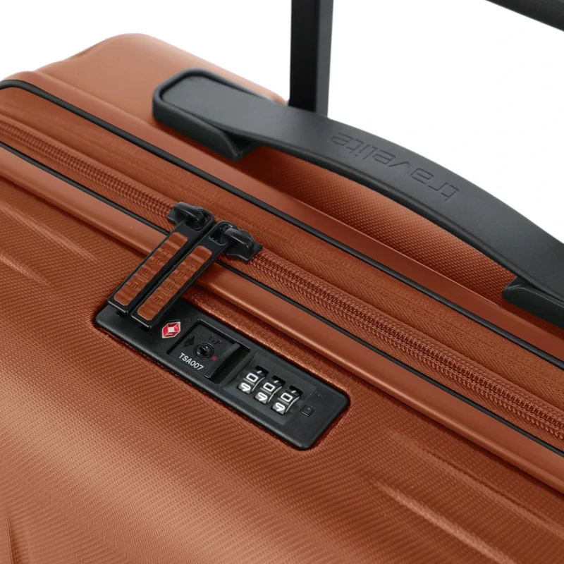 Travelite Dynamiic 4-Rad Trolley S+ erw. 55 cm -kupfer