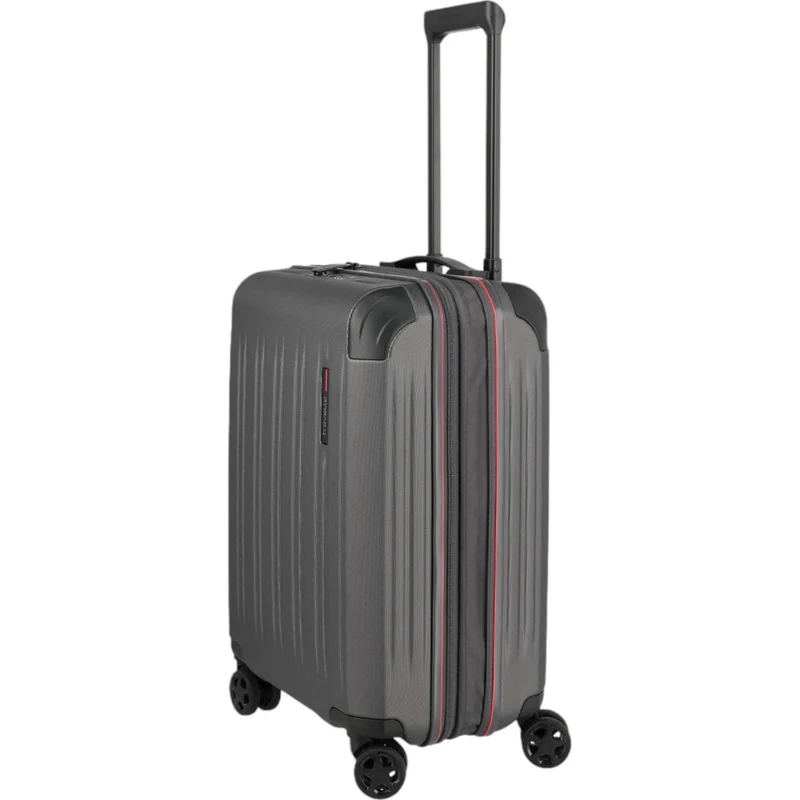 Travelite Dynamiic 4-Rad Trolley S+ erw. 55 cm -anthrazit