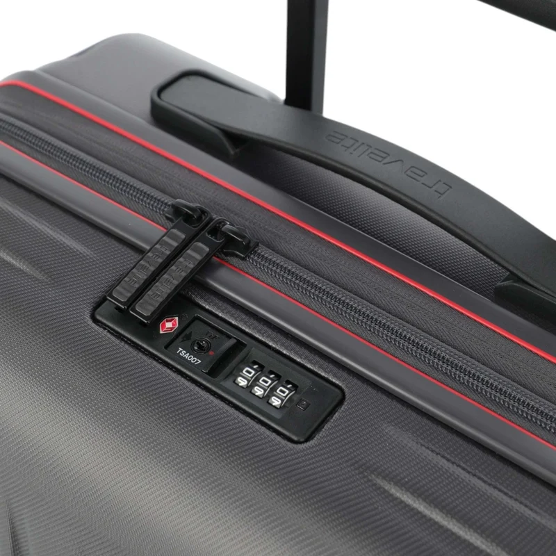 Travelite Dynamiic 4-Rad Trolley S+ erw. 55 cm -anthrazit