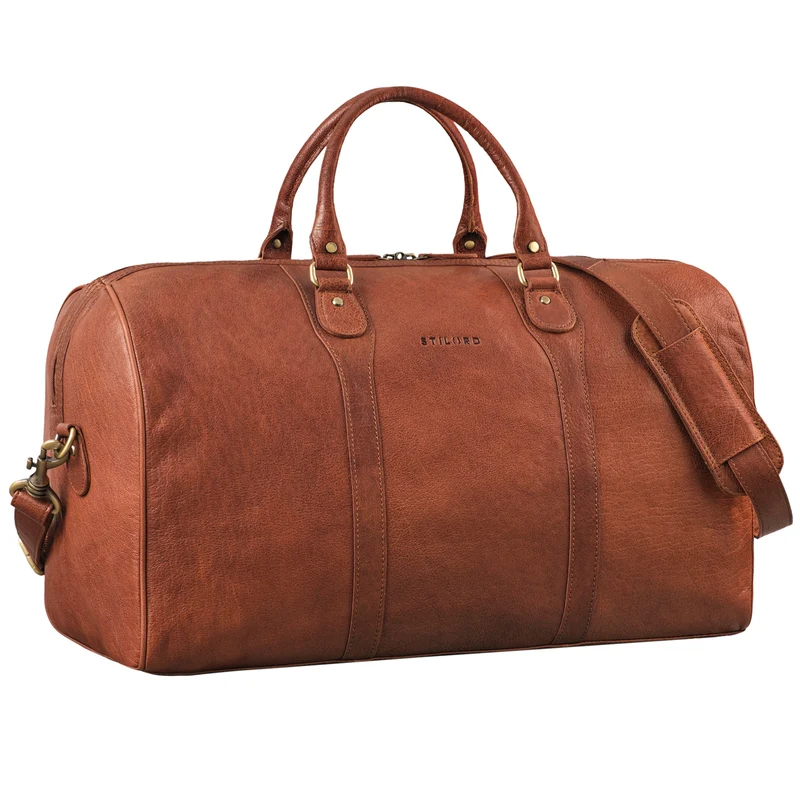 B-WARE "Vivaldo" Vintage Reisetasche Leder Herren und Damen