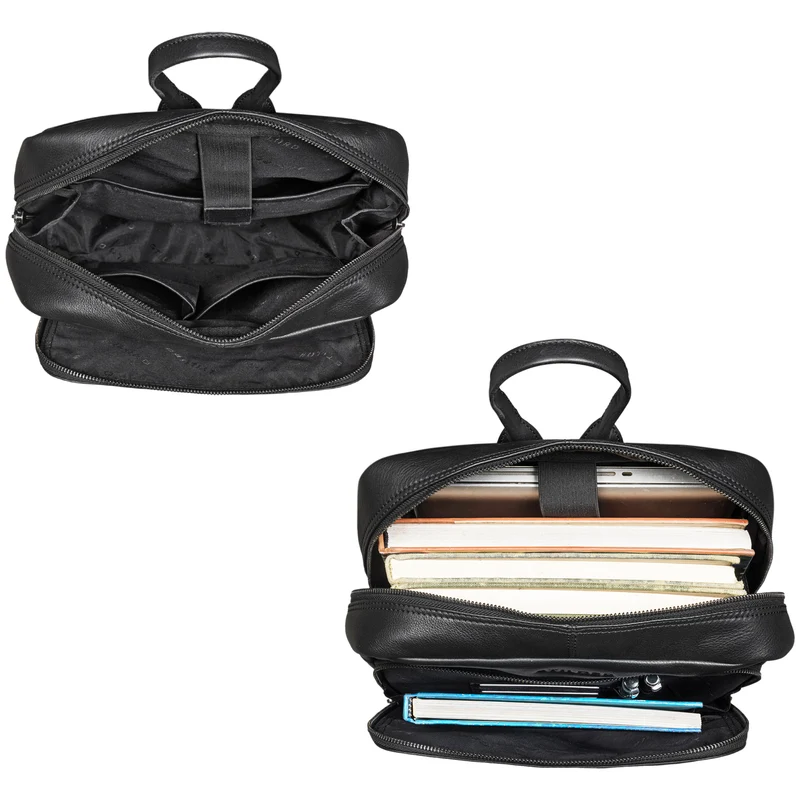 B-WARE "Sebastian" Business Rucksack Leder